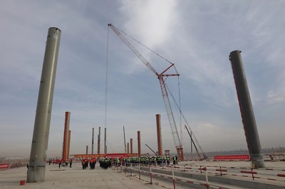 秦王川里大攻堅——蘭州中川國際機場三期擴建工程冬季施工建設(shè)紀實