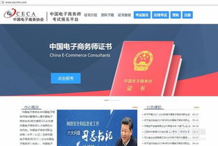 電子商務(wù)師報(bào)考信息查詢(xún)流程 圖解